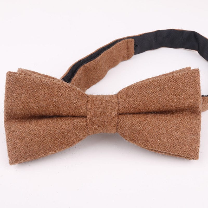 aesido Men's Vintage Classical Design Herringbone Bow Tie